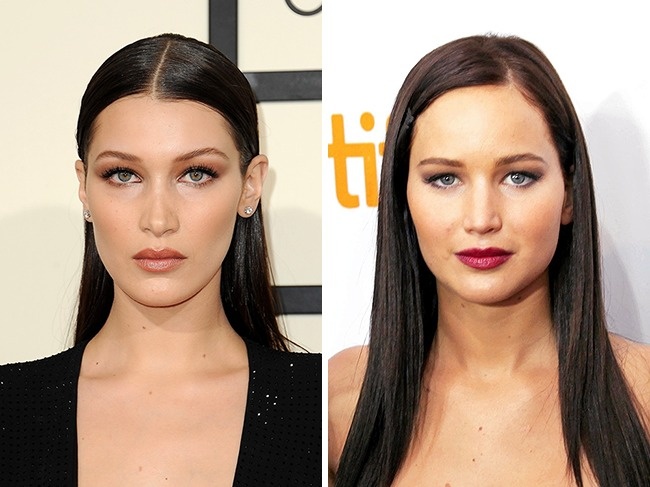 Bella Hadid and Jennifer Lawrence