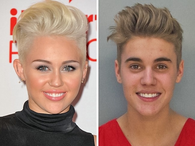 Miley Cyrus ir Justin Bieber