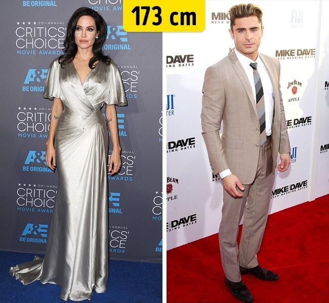 Angelina Jolie ir Zac Efron