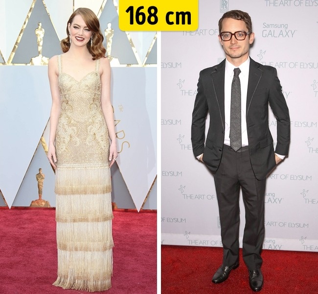 Emma Stone ir Elijah Wood