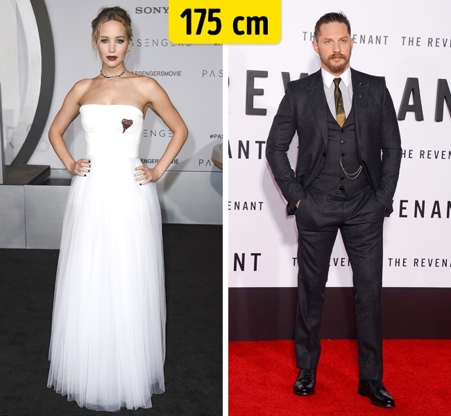 Jennifer Lawrence ir Tom Hardy