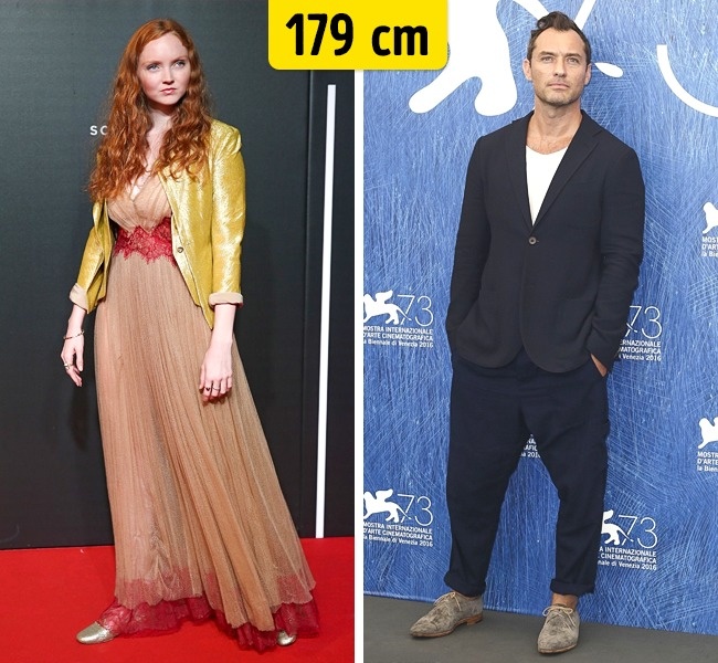 Lily Cole ir Jude Law