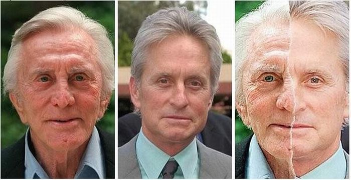 Kirk Douglas ir Michael Douglas