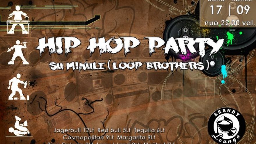 Hip-Hop Party su Mikule @ Brandy Lounge