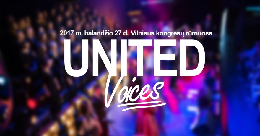 ,,UNITED voices 2017’’ kviečia prisidėti prie kilnaus ,,Jaunimo linijos’’ darbo tikslo