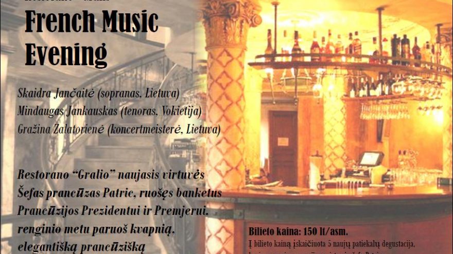 French Music Evening