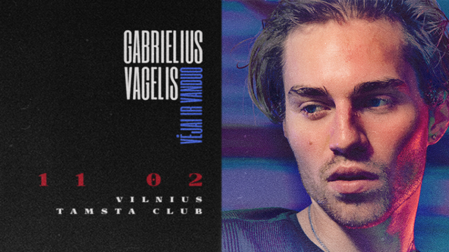 Gabrielius Vagelis: albumo „Vėjai ir vanduo“ pristatymas