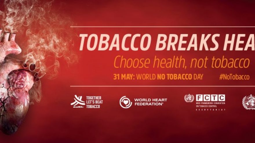 Pasaulinė diena BE tabako
