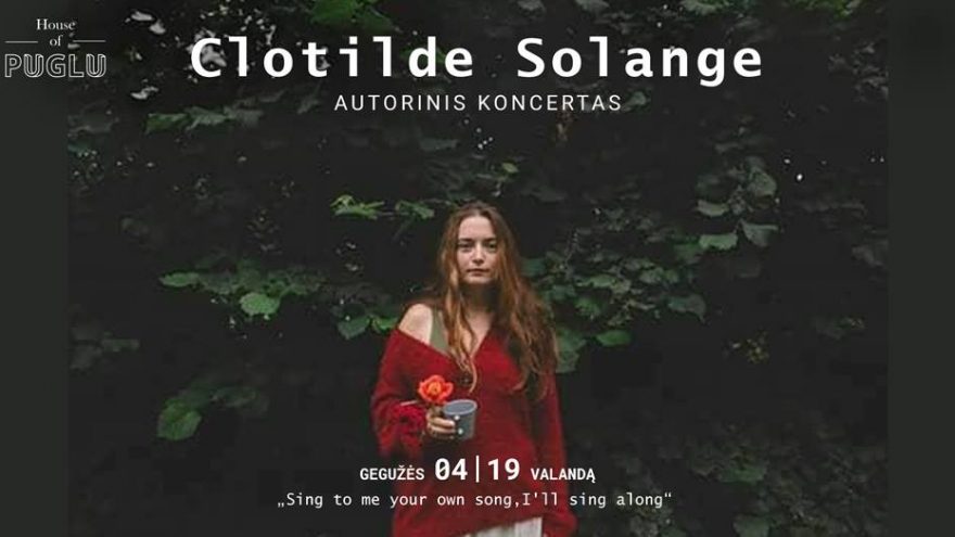 Clotilde Solange | Autorinis koncertas