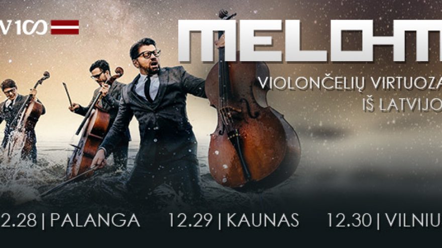 Kalėdos su violončelių trio „Melo-M“