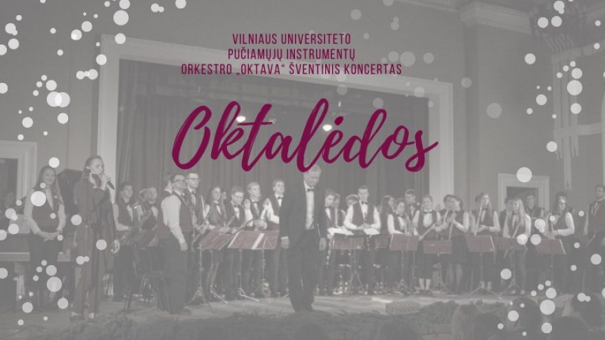 Oktalėdos: VU orkestro „Oktava&#8221; šventinis koncertas