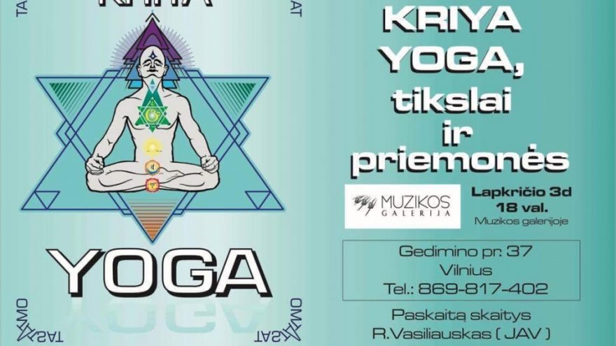 Kriya yoga. Tikslai ir priemonės