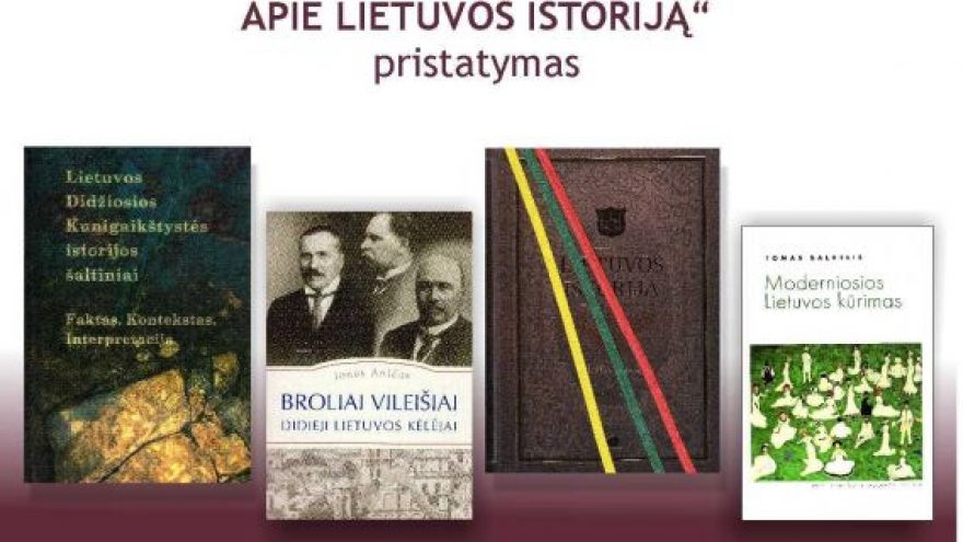 Parodos „100 reikšmingiausių knygų apie Lietuvos istoriją“ pristatymas