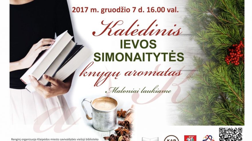 Kalėdinis Ievos Simonaitytės knygų aromatas