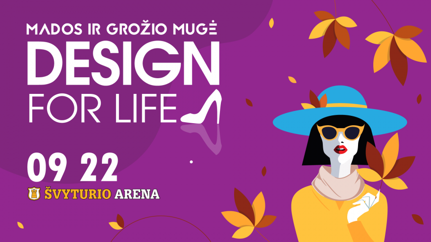 Mados ir dizaino mugė ,,Design for life&#8221; Klaipėdoje