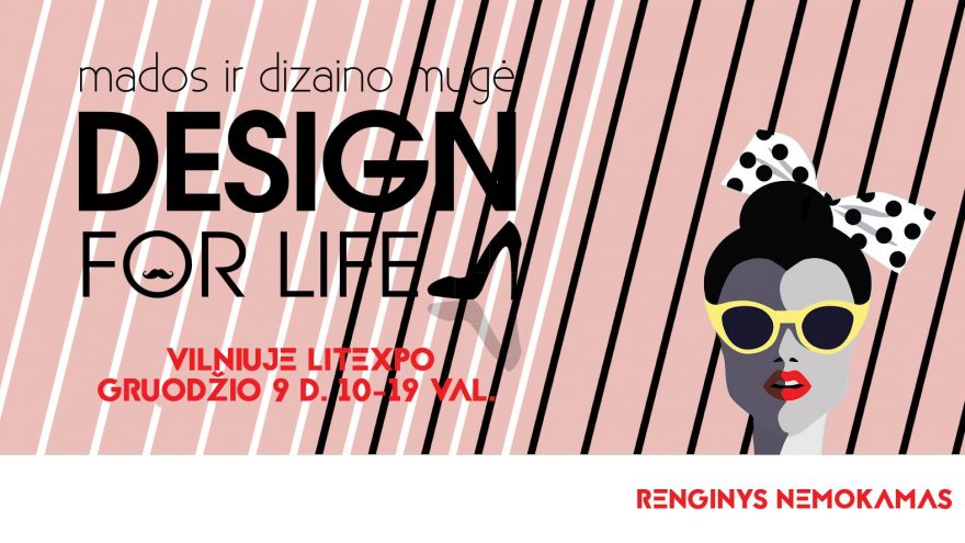 Kalėdinė mados mugė &#8220;Design for life&#8221; Vilniuje