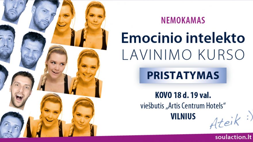 Emocinio intelekto lavinimo kursas Vilniuje