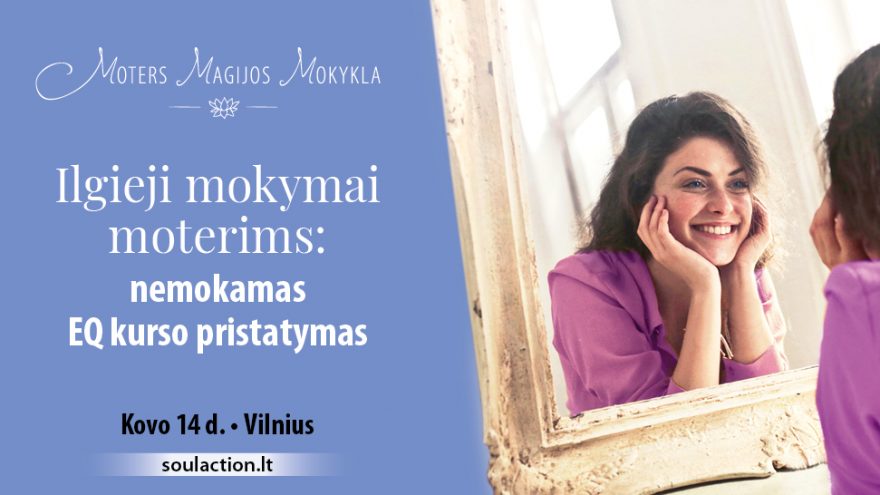 Emocinio intelekto lavinimo kursas moterims Vilniuje