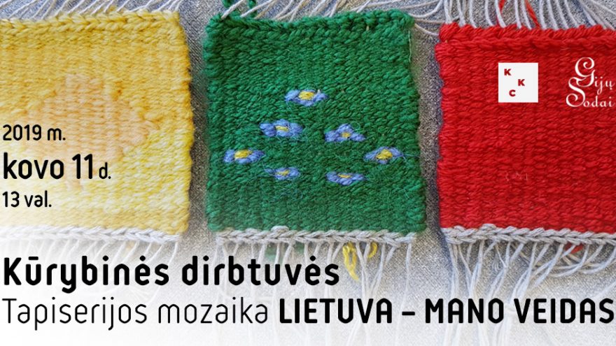 Tapiserijos mozaika: Lietuva &#8211; mano veidas