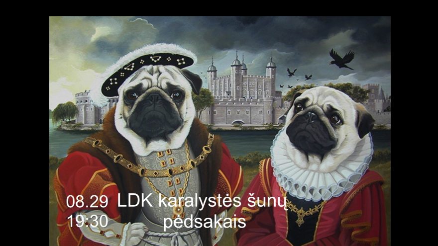 LDK karalystės šunų pėdsakais
