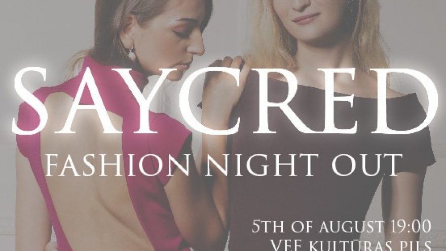 Saycred Fashion Night Out