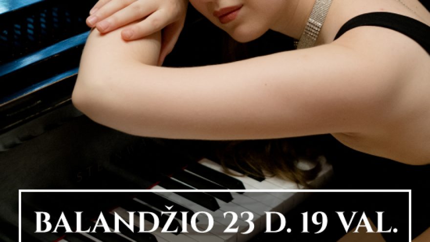 Jaunieji &#8221;Vaidilos klasikos&#8221; talentai: pianistė Agnė Radzevičiūtė
