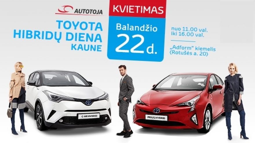 Toyota hibridų diena Kaune