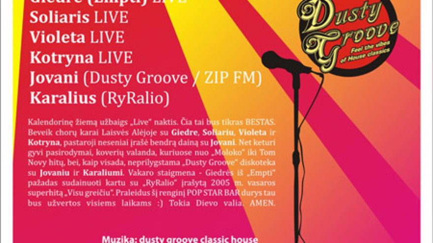 THE BEST OF DUSTY GROOVE: LIVE