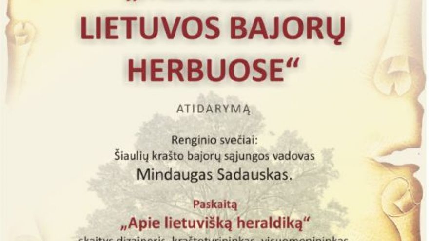 Heraldika Lietuvos bajorų herbuose