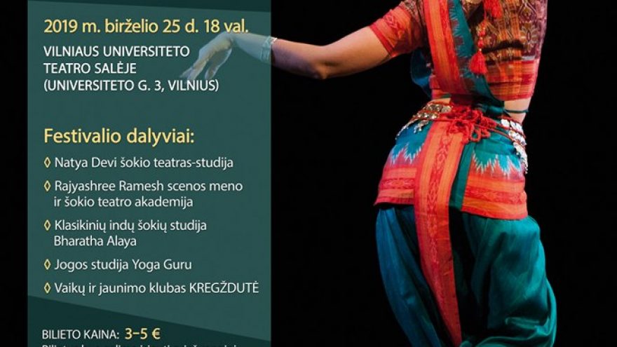 Klasikinių indų šokių mokyklų festivalis MANO INDIJA