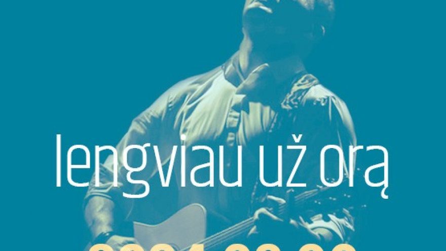 Giedriaus Leškevičiaus naujo albumo &#8221;Lengviau už orą&#8221; pristatymas | Vilkaviškis
