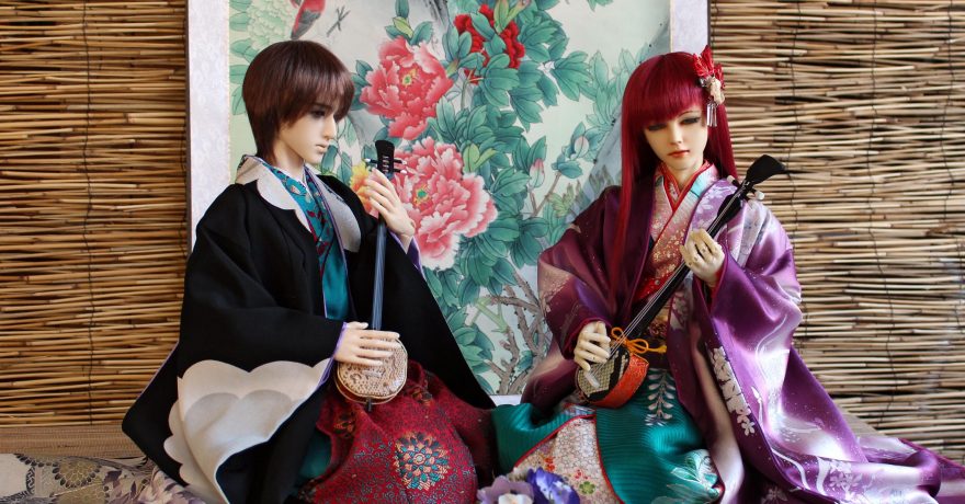 Lėlės vienai dienai įkūnys Japonijos istorinę kultūrą ir buitį