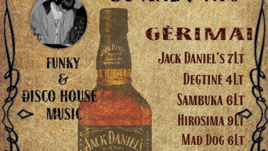 Jack Daniel&#8217;s Party su Andy Nic @ Brandy Lounge