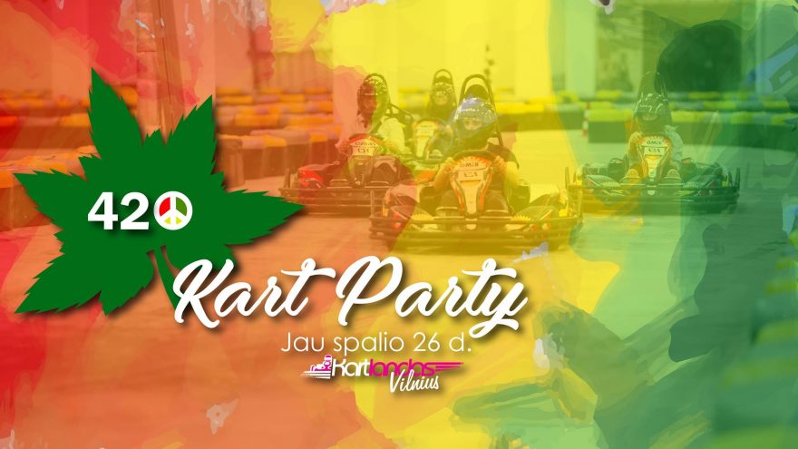 420&#8221;Kart Party @Kartlandas Vilnius. I etapas