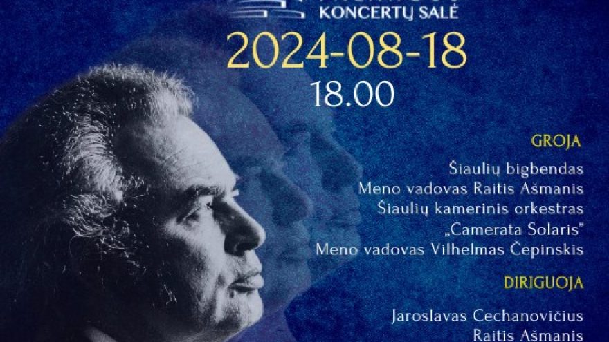 Jubiliejinis Algimanto Raudonikio dainų koncertas &#8221;Švelnumas&#8221;