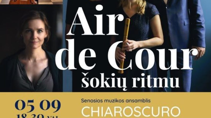 Chiaroscuro | Air de cour &#8211; šokių ritmu