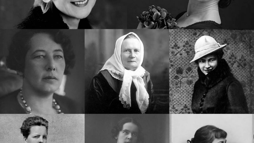 Istorinio spektaklio „Šimtmečio moterys“ eskizas