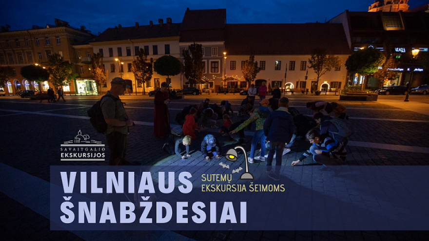 Sutemų ekskursija šeimoms „Vilniaus šnabždesiai&#8221;