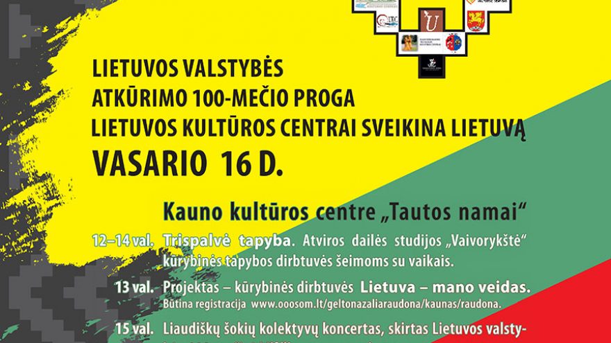 Renginiai Lietuvos valstybės atkūrimo dienai