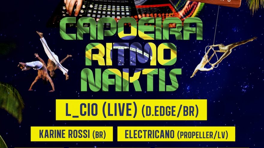 Capoeira ritmo naktis: L_cio (live) (D.Edge/Brazil)