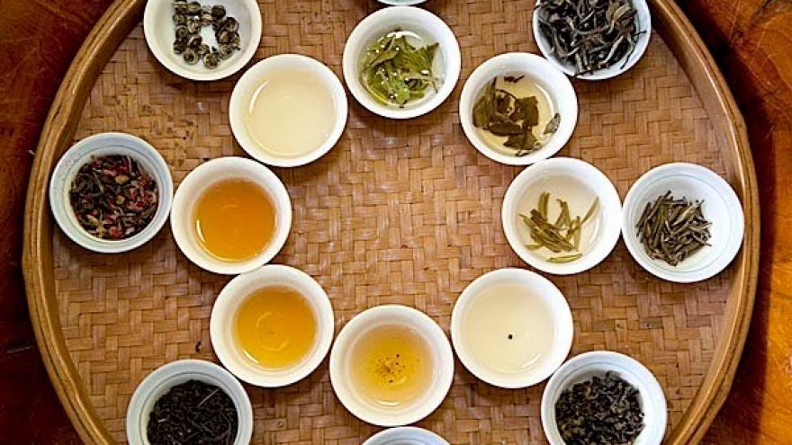 Degustacija &#8220;kiniškos arbatos su gėlėmis&#8221;