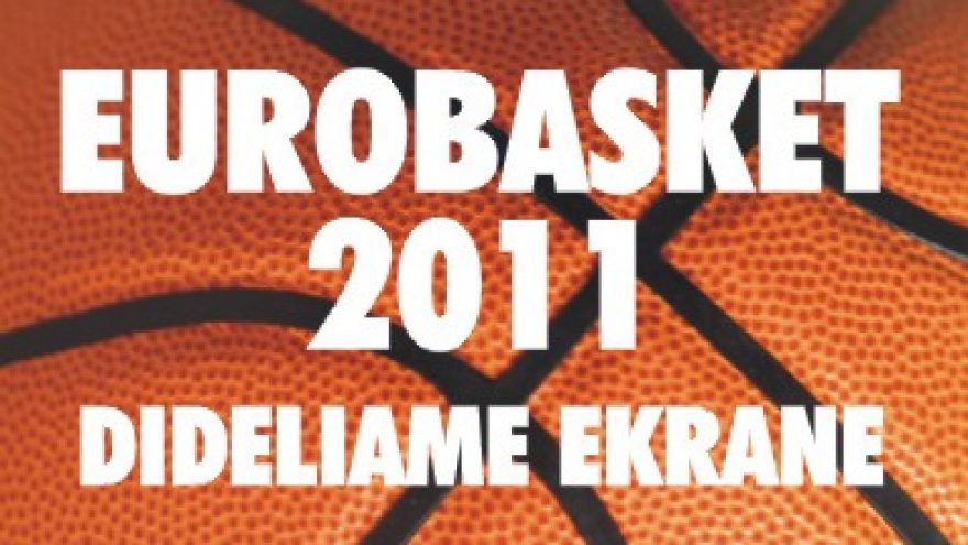 Eurobasket 2011 dideliame ekrane