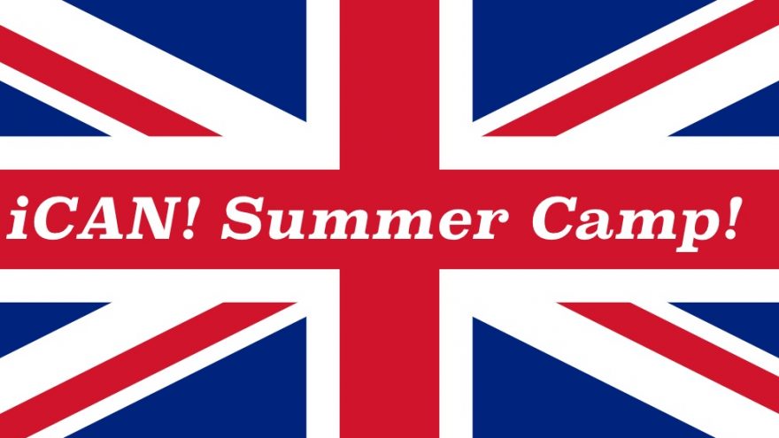 Anglų kalbos stovykla &#8220;iCAN! Summer Camp!&#8221;