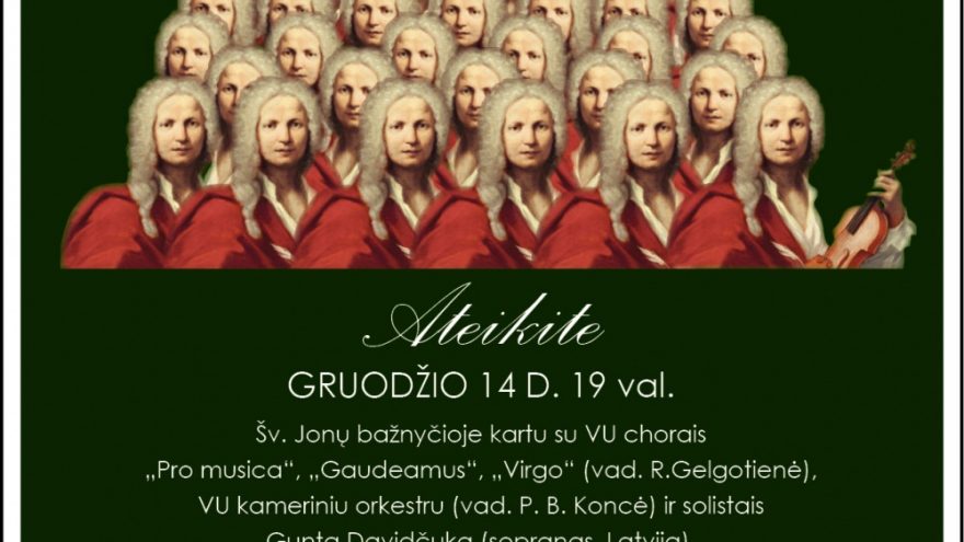 „Klasika visiems“ – Antonio Vivaldi „Magnificat“