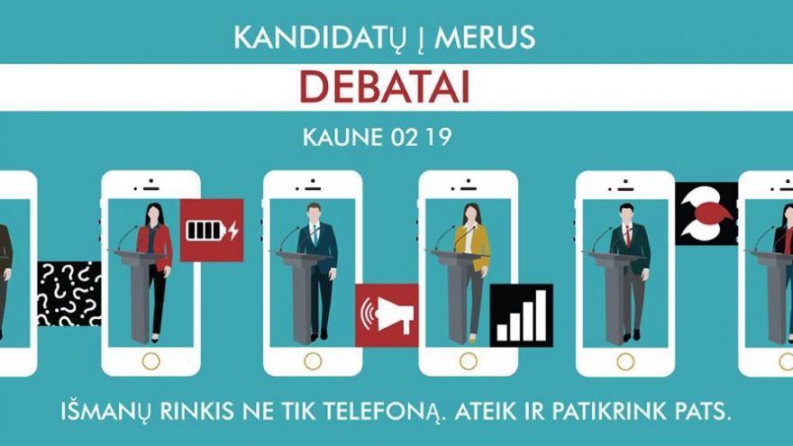 Kandidatų į merus debatai | Kaune