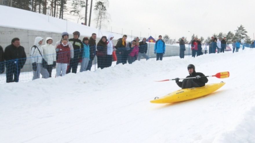 „Snow Kayak“ lenktynės Druskininkuose