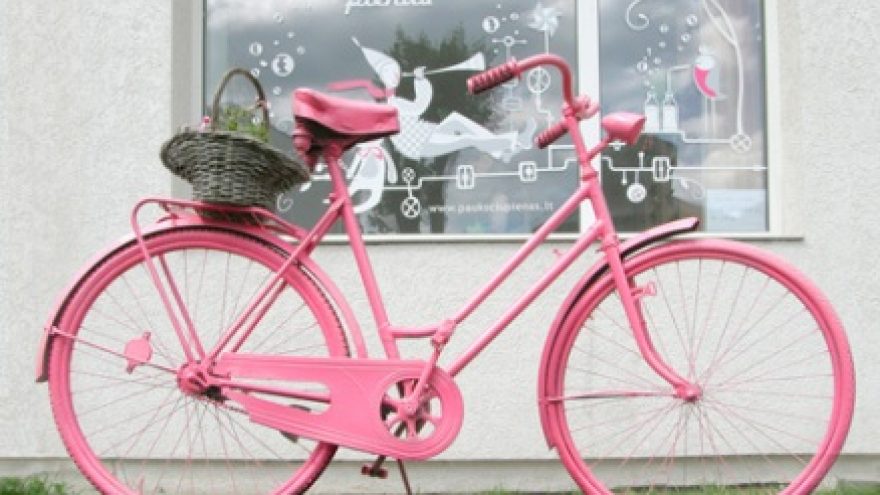 Rožinių dviračių ekskursija