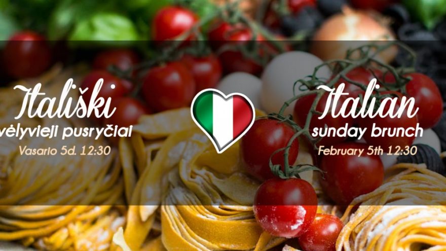 Itališki vėlyvieji pusryčiai / Italian Brunch