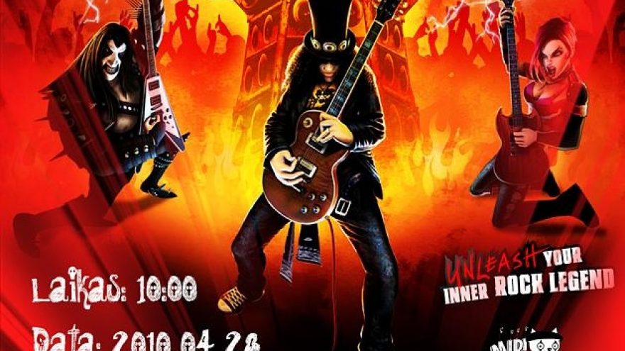 MIDI 2010 &#8220;Guitar Hero 5&#8221; turnyras