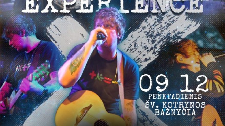 &#8220;ED SHEERAN EXPERIENCE&#8221; | atlieka Jack Shepherd | Vilnius